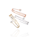 Load image into Gallery viewer, Luxury Fancy Shape Diamond Bangles