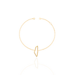 Load image into Gallery viewer, 18K gold maps bracelet for women in Dubai elegant premium gold jewellery with free delivery in UAE