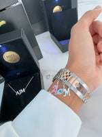 Load image into Gallery viewer, Sentiments Large Alphabet Enamel Watch Charm