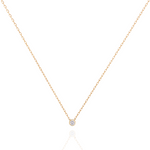 Load image into Gallery viewer, Drops of Radiance Single Solitaire Necklace