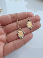 Load image into Gallery viewer, Protection Ayat Al Kursi Oval Necklace