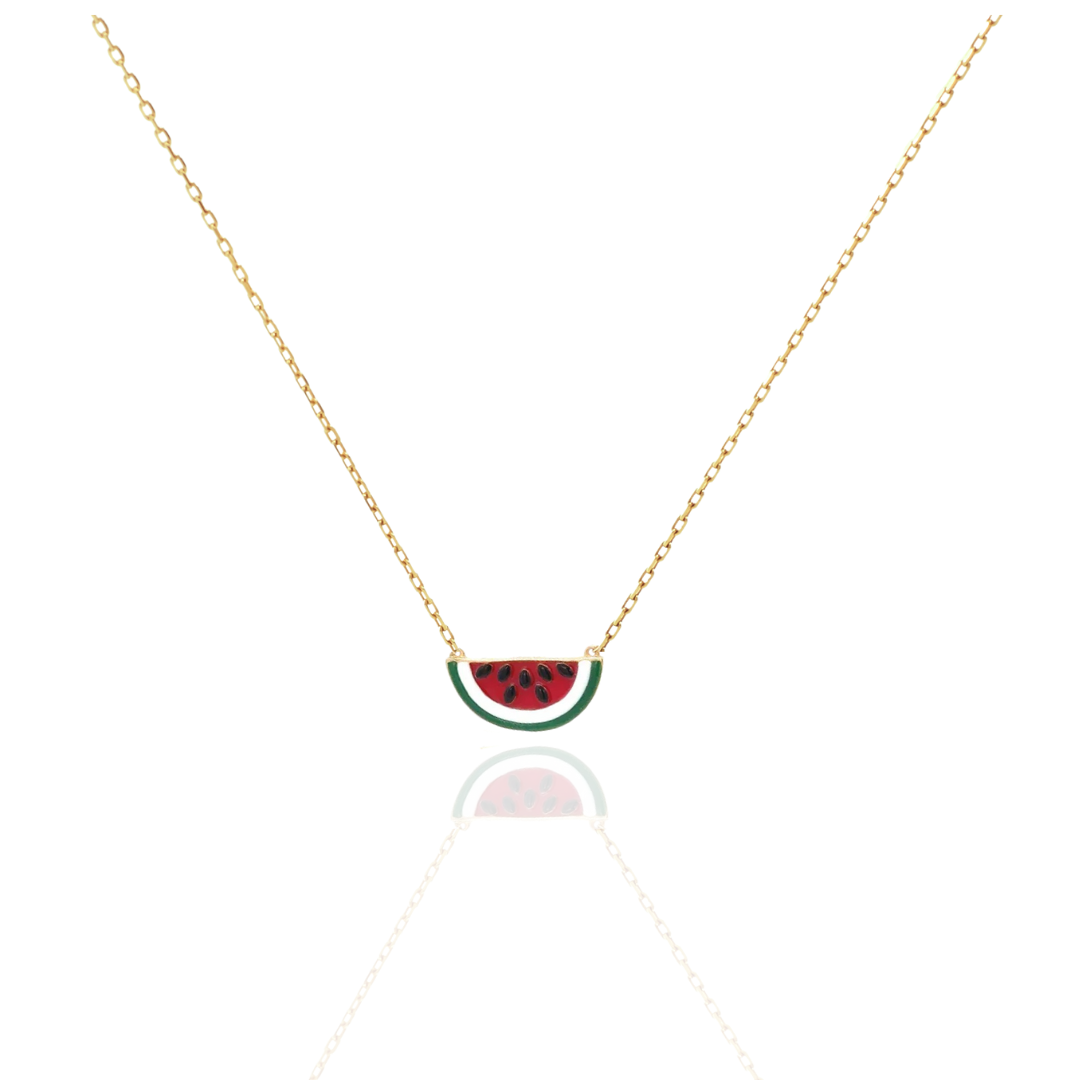 Wilderness Watermelon Necklace