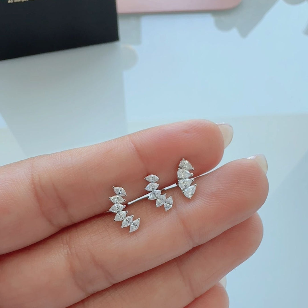 Drops of Radiance Multi Diamond Curve Piercing