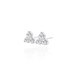 Load image into Gallery viewer, Drops of Radiance 3 Diamonds Ear Studs