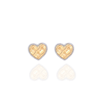 Load image into Gallery viewer, Amour Quilted Earrings
