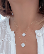 Load image into Gallery viewer, Wilderness Clover Leaf Necklace