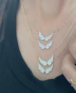 Load image into Gallery viewer, Wilderness Angel Wings Necklace