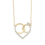 Load image into Gallery viewer, Amour Love Rings Necklace