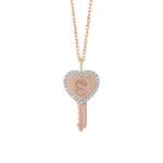 Load image into Gallery viewer, Amour Key Necklace