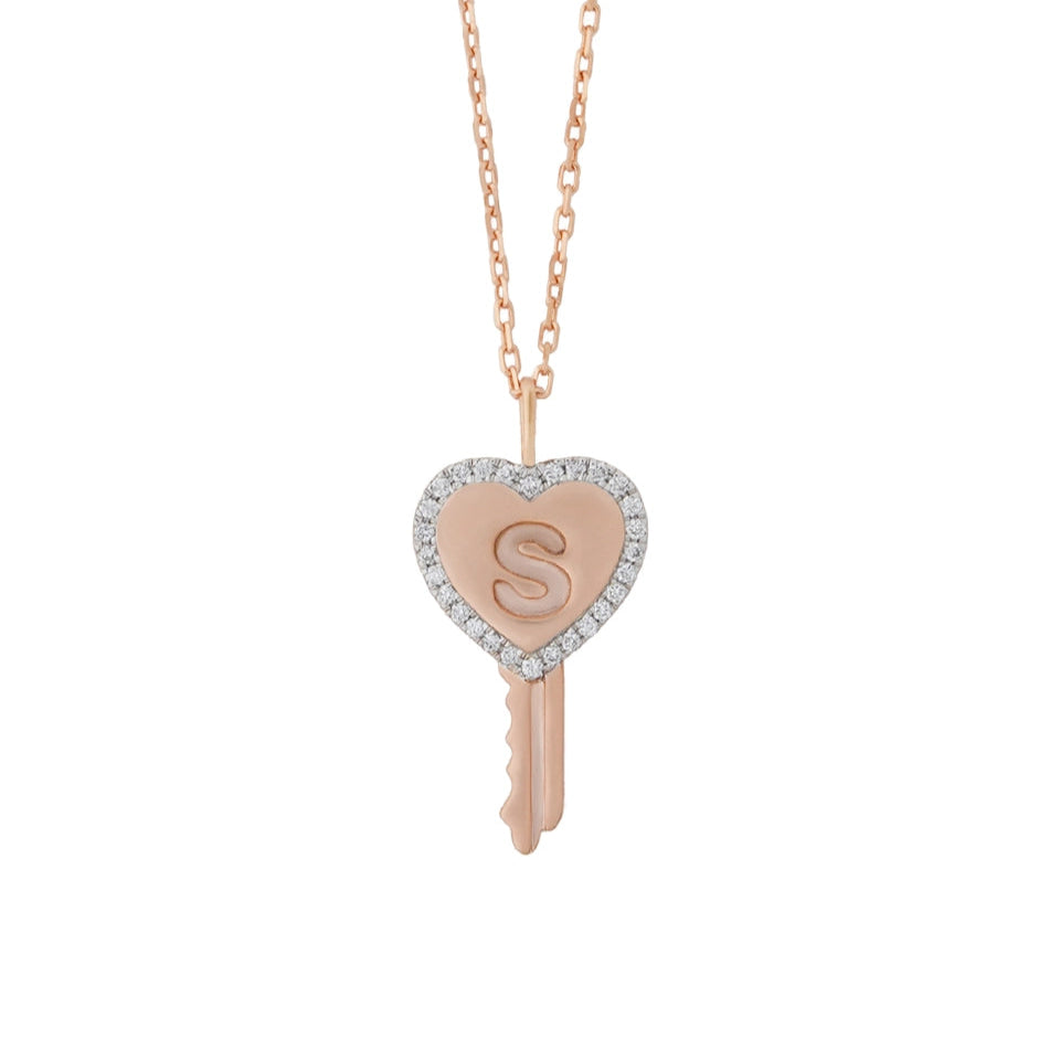 Amour Key Necklace