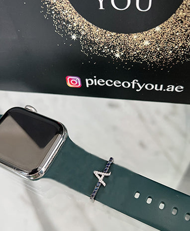 Sentiments Diamond and Alphabet Watch Bar