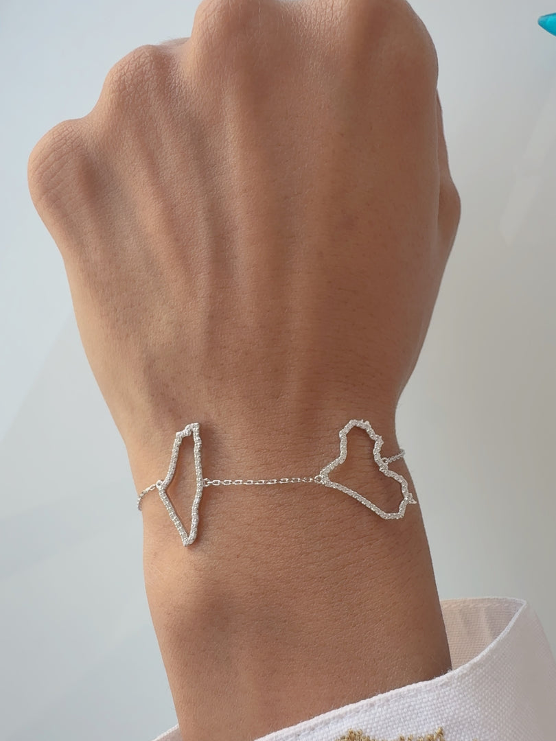 World Maps Bracelet