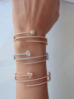 Load image into Gallery viewer, Luxury Fancy Shape Diamond Bangles