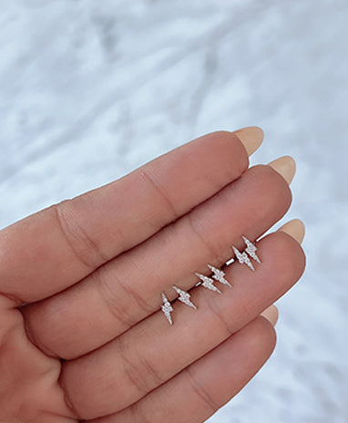 Wilderness Lightning Ear Studs