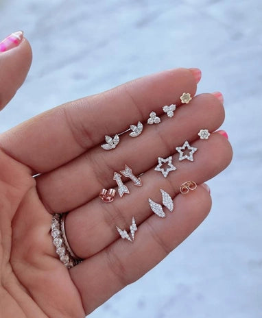 Naturale Star Outline Ear Studs