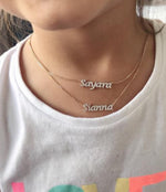 Load image into Gallery viewer, Amira Diamond Name Necklace