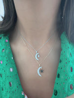 Load image into Gallery viewer, Wilderness Star and Moon Necklace