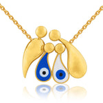 Load image into Gallery viewer, Sentiments Family Enamel Necklace