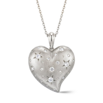 Load image into Gallery viewer, Nova Heart Diamond Necklace