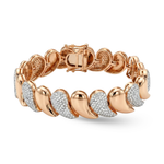 Load image into Gallery viewer, Golden Dewdrop Diamond Bracelet