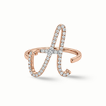 Load image into Gallery viewer, Zeeana Jumbo Alphabet Ring