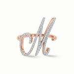 Load image into Gallery viewer, Zeeana Jumbo Alphabet Ring