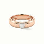 Load image into Gallery viewer, Timeless essentials Petite Heart Pinky Band