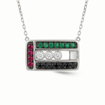 Load image into Gallery viewer, Pride in Motion Diamond Necklace