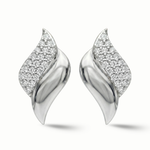 Load image into Gallery viewer, Luxury edit Spiral Diamonds Earrings