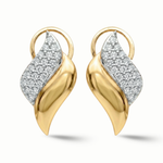 Load image into Gallery viewer, Luxury edit Spiral Diamonds Earrings