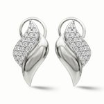Load image into Gallery viewer, Luxury edit Spiral Diamonds Earrings