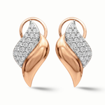 Load image into Gallery viewer, Luxury edit Spiral Diamonds Earrings