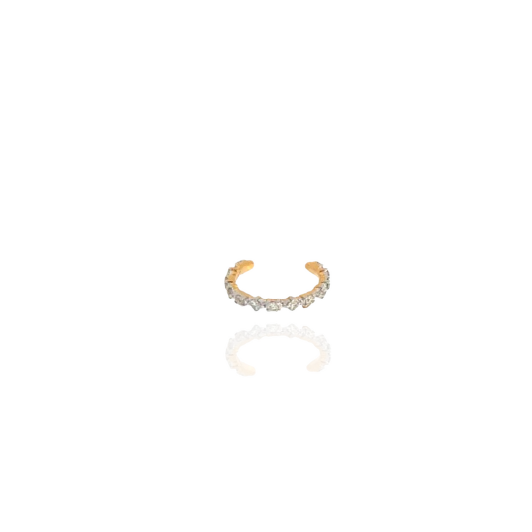 Pave Multi - Diamond Ear Cuff