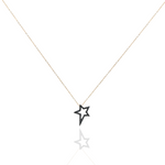 Load image into Gallery viewer, Wilderness Shooting Star Diamond Necklace