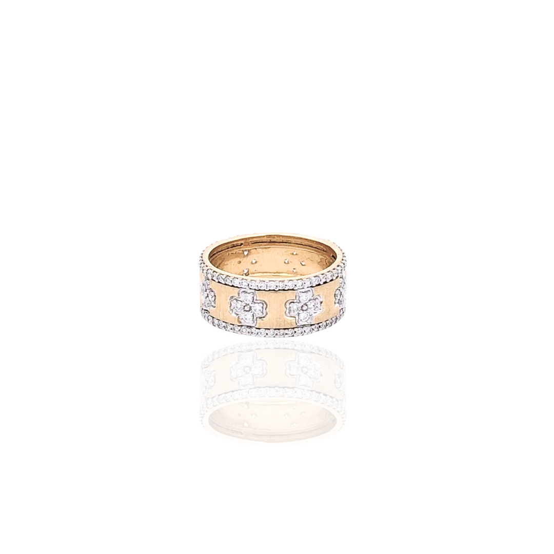 Wilderness Clover Pinky Band Ring