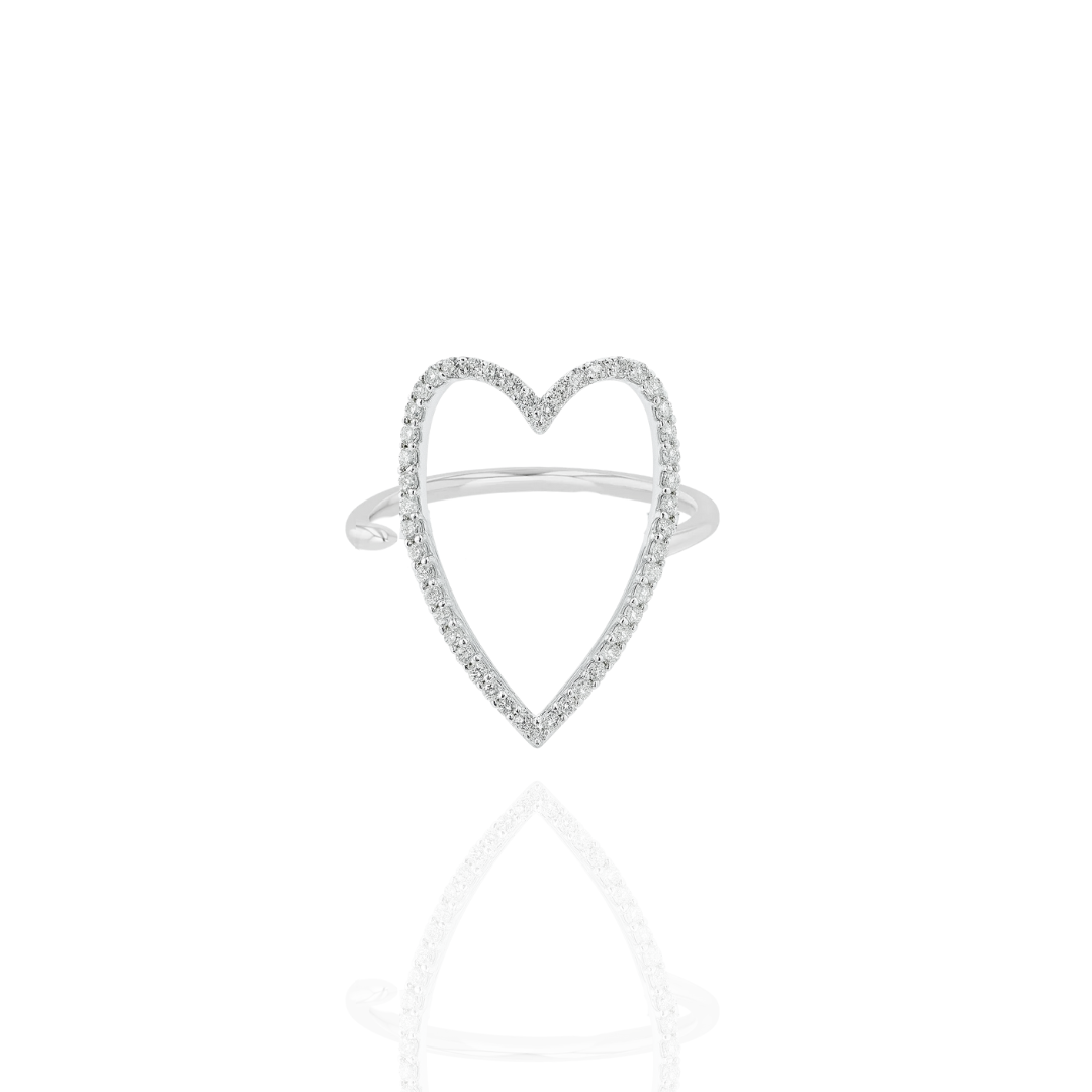 Amour Jumbo Heart Ring