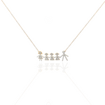 Load image into Gallery viewer, Sentiments Family Diamond Necklace