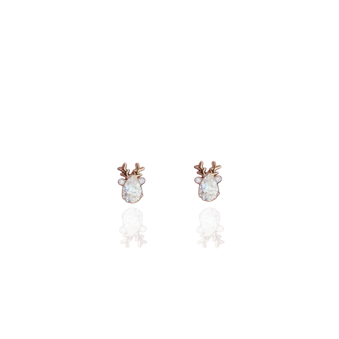 Amira Reindeer Diamond Earrings