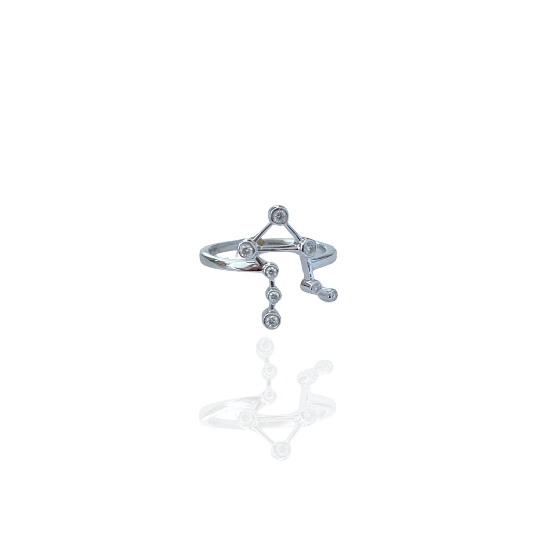Zodiac Constellation Diamond Ring
