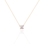 Load image into Gallery viewer, Wilderness Diamond Butterfly Necklace