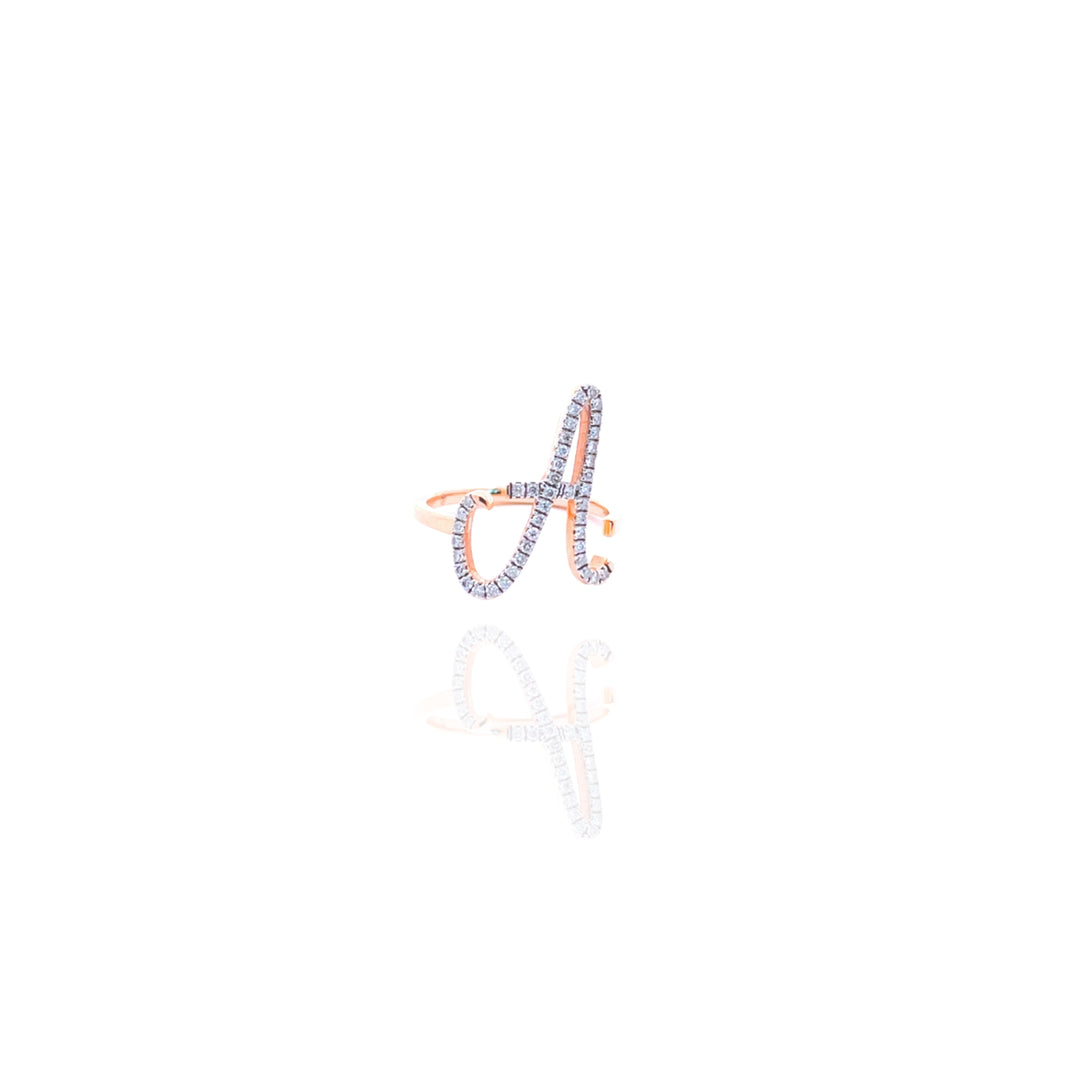 Sentiments Jumbo Alphabet Ring
