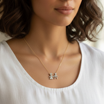 Load image into Gallery viewer, Sentiments Children&#39;s Diamond Necklace
