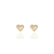 Luxury Dazzle Detachable Heart Earrings