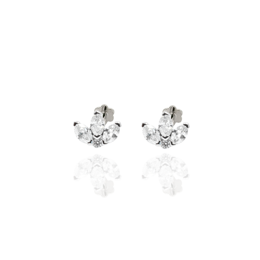 Drops of Radiance Marquise Ear Studs