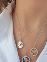 Load image into Gallery viewer, Zodiac statement necklace
