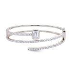 Load image into Gallery viewer, Luxury edit Fancy Shape Statement Bangle