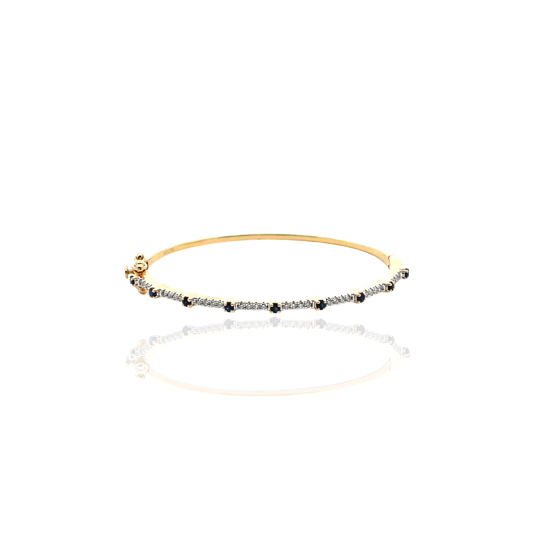 Luxury Diamond & Birthstone Bangles