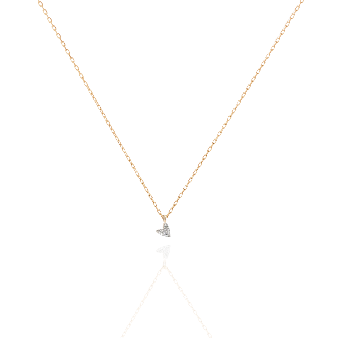Amara Dainty Heart Necklace