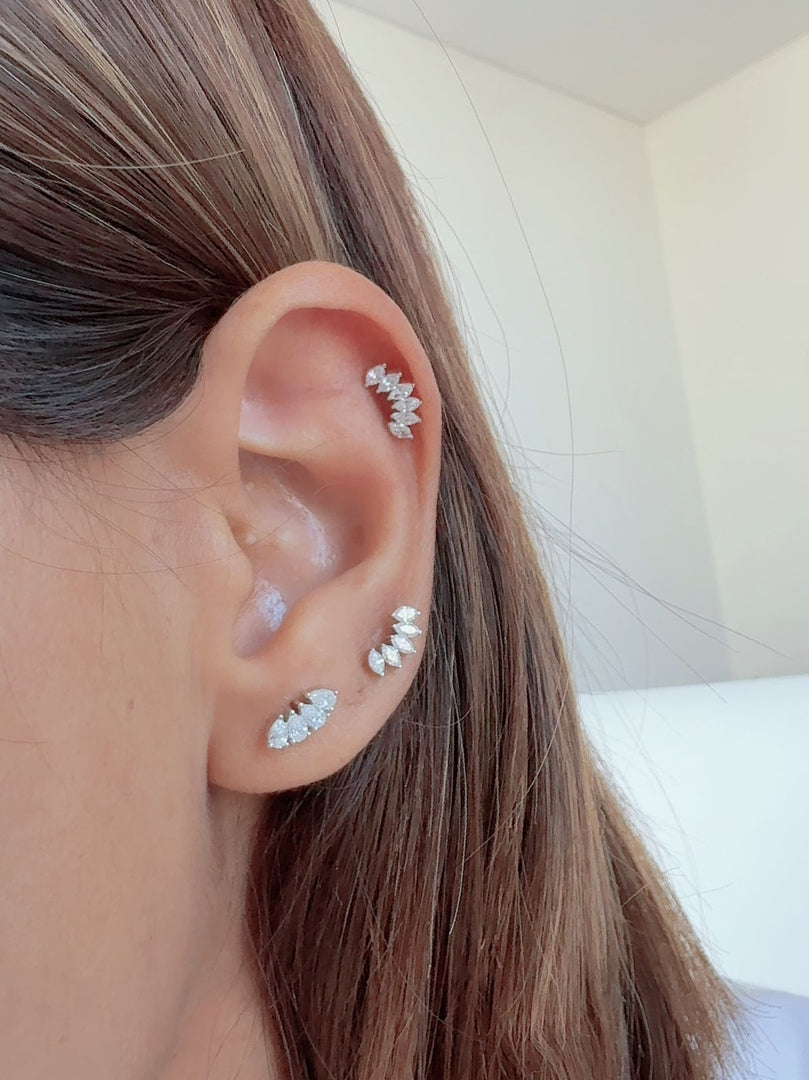 Curve Helix Piercing