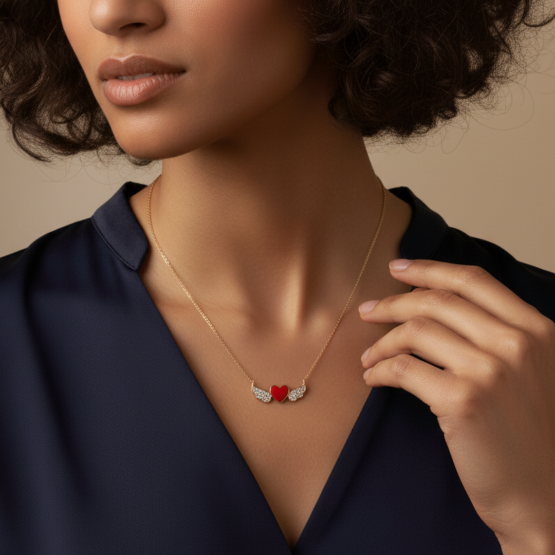 Amour Wings Necklace